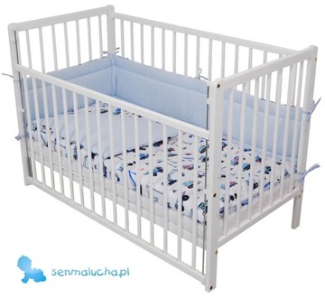 Детская кроватка Marcin 3 120х60 со складной бортикой