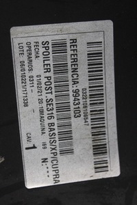 фото thumb №9, Дифузор бампер задня cupra formentor повний bdb 5ff807568c