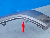 Lexus rx rx450h+ rx350h 22 23- 2022 2023- молдинг спойлер бампера задня в Україні, фото thumb