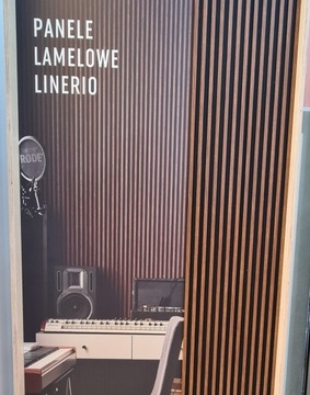 СТЕНОВЫЕ ПАНЕЛИ Linerio L-LINE рейки Vox Дуб Мокка