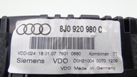 фото thumb №5, Счетчик приборы audi tt 8j 2.0 tfsi 8j0920980c