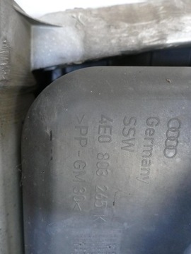 фото thumb №11, Audi a8 d3 пол багажника ниша колёса ванна 4e0803265