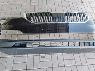 фото thumb №6, Skoda karoq 57a бампер решітка радіатора перед