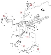 фото thumb №2, Рычаг рычаг правый левый задняя набор opel insignia