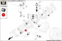 фото thumb №11, Втулка тяга poprzecz./t/compas 06- 01142883