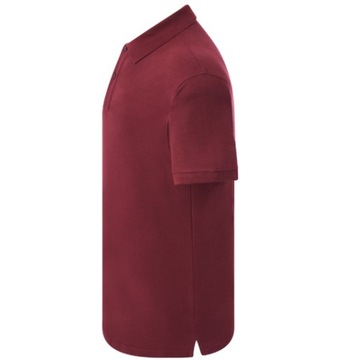 KOSZULKA POLO MĘSKA JHK 210 BURGUND M