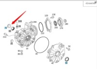 фото thumb №5, Сальник mercedes піввісь оригінал 0139971946