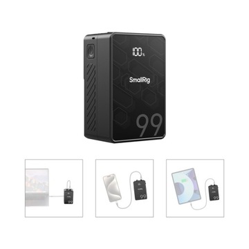 SmallRig 4608 Аккумулятор с V-образным креплением Mini VB99 SE