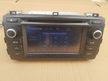 фото thumb №8, Радіо cd toyota auris ii 2012-2015 ні гібрид
