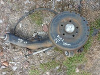 фото thumb №1, Ступица рычаг fiat doblo 2 ii combo d левая задняя