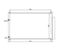 фото thumb №1, Радіатор кондиціонера toyota corolla 09- nowa