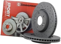 фото thumb №1, Zimmermann sport тормозные диски перед hyundai i30 i 280mm