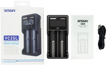Ładowarka XTAR VC2SL 10440/26650 Li-ION/Ni-MH/NiCD