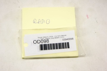 фото thumb №7, Od098 suzuki vitara iii радіо 39101-54p10