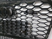 фото thumb №9, Решётка решётка радиатора do audi a7 рестайлинг 4g8 2014-2017 стиль rs7 чёрный quattro