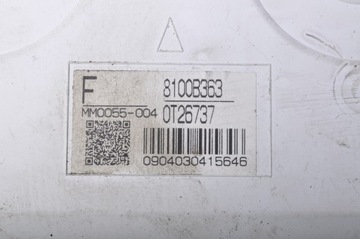 фото thumb №8, Mitsubishi lancer viii спідометр  прилади 8100b363 uk