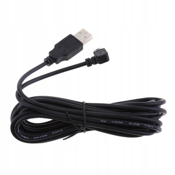 Зарядный кабель Mini USB 90, 3,5 метра, 5 В, 2 А