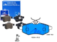 фото thumb №1, Гальмівні колодки гальмівні citroen перед c2 c3 1,1-1,4 02- a