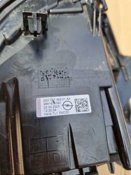 фото thumb №8, Opel mokka ii b рестайлинг лампа левая зад 2025r 9861639380