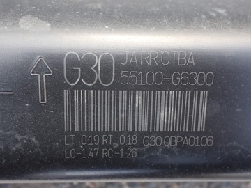 фото thumb №8, Балка вісь підвішування зад задня комплектна kia picanto iii 18r 55100-g6300