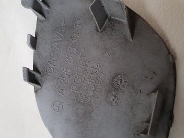 фото thumb №6, Mercedes c-klasa w205 заглушка hak w бампер перед