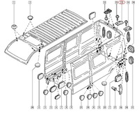 фото thumb №5, Обмежувач двері renault t master ii pr