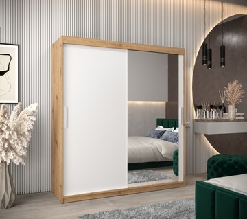 Szafa przesuwna garderoba TOKYO 2 180 lustro
