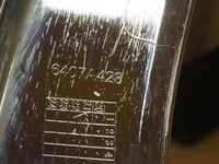 фото thumb №16, Mitsubishi eclipse cross рестайлинг 2021- 21- планка левая нижняя хром бампера