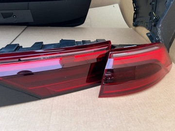 фото thumb №7, Audi q8 4m8 s-line рестайлинг комплектный зад лампы animacja бампер крышка выхлоп