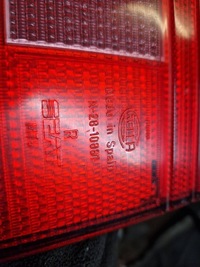 фото thumb №8, Seat toledo i 1l лампа задняя a2810881