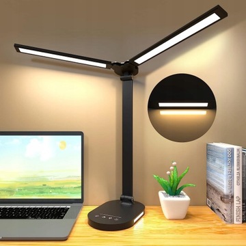 Lampka biurkowa czarny 13,81 W