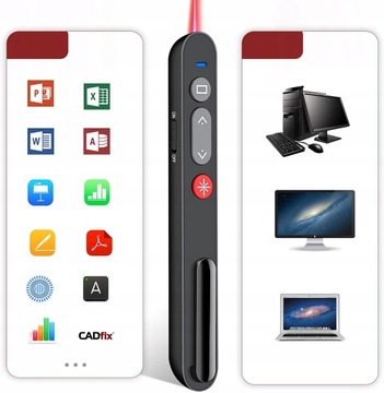 КРАСНАЯ ЛАЗЕРНАЯ УКАЗКА USB-ПРЕЗЕНТАЦИЯ 2В1