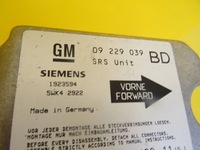 фото thumb №1, Модуль датчик подушка безпеки opel vectra b 09229039 nr930