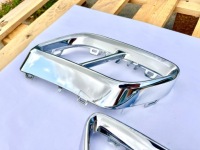 Vw golf viii r-line r line молдинг накладка бампера решётка  выхлоп комплект в Украине, фото thumb