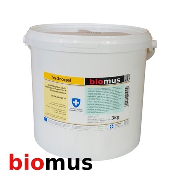 Гидрогель ПОЛИАКРИЛАТА НАТРИЯ гидрогель 3кг BIOMUS