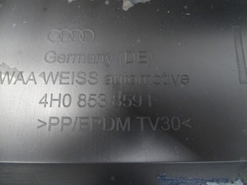 фото thumb №8, Планка порогова ліва лівий перед audi a8 s8 d4 рестайлінг 4h0853859f