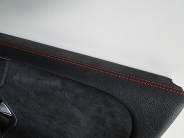 фото thumb №11, Mercedes glb x247 247 оббивка боковина двері передні праві червона nić