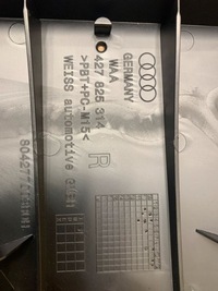 фото thumb №7, Audi r8 spyder решётка вентиляционная правая 427825314