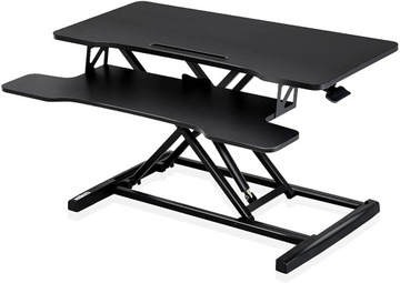 STOLIK POD LAPTOPA ROZKŁADANY 2 POZIOMY CZARNY 91C