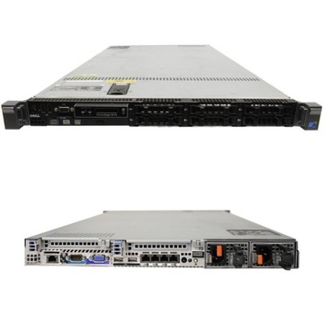Сервер Dell PowerEdge R610, 2 четырехъядерных процессора E5520, 2,26 ГГц, 16 МБ ОЗУ, PERC 6/i 256