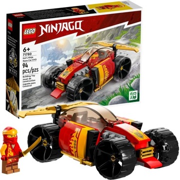 LEGO Ninjago Kaia EVO 71780 Гоночная машина ниндзя + сумка Lego