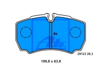 фото thumb №2, Тормозные колодки тормозные iveco daily iii daily iv daily v