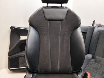 фото thumb №7, Audi a4 b9 sedan сидіння диван обшивки тунель шкіра алькантара