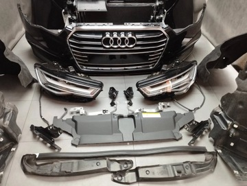 фото thumb №10, Audi a6 c7 4g рестайлинг капот бампер лампы pas крылья ly9t