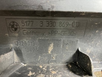 фото thumb №8, Bmw x3 e83 планка накладка порогова ліва кріплення чорна org kpl