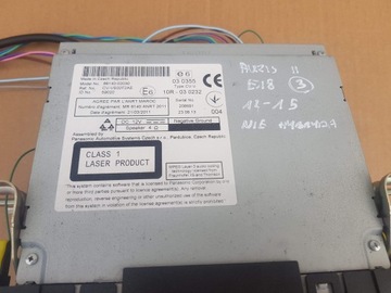 фото thumb №9, Радіо cd toyota auris ii 2012-2015 ні гібрид