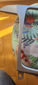 фото thumb №7, Рамка радіо навігації ford s-max, galaxy срібла