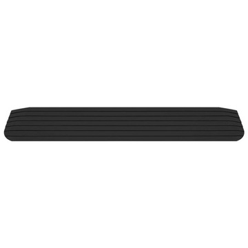 vidaXL Пороговая рампа 110x21x2,5 см, резиновая