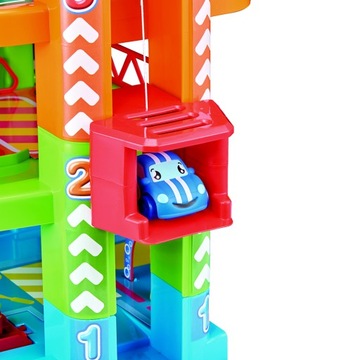 GARAŻ TRZYPOZIOMOWY DELUXE DUŻY ZESTAW + 2 AUTKA