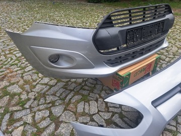 фото thumb №9, Ford connect mk2 13-18 pas переднее бампер решётка радиатора замок лампы перед противотуманные фары